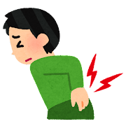 腰、膝、足の症状